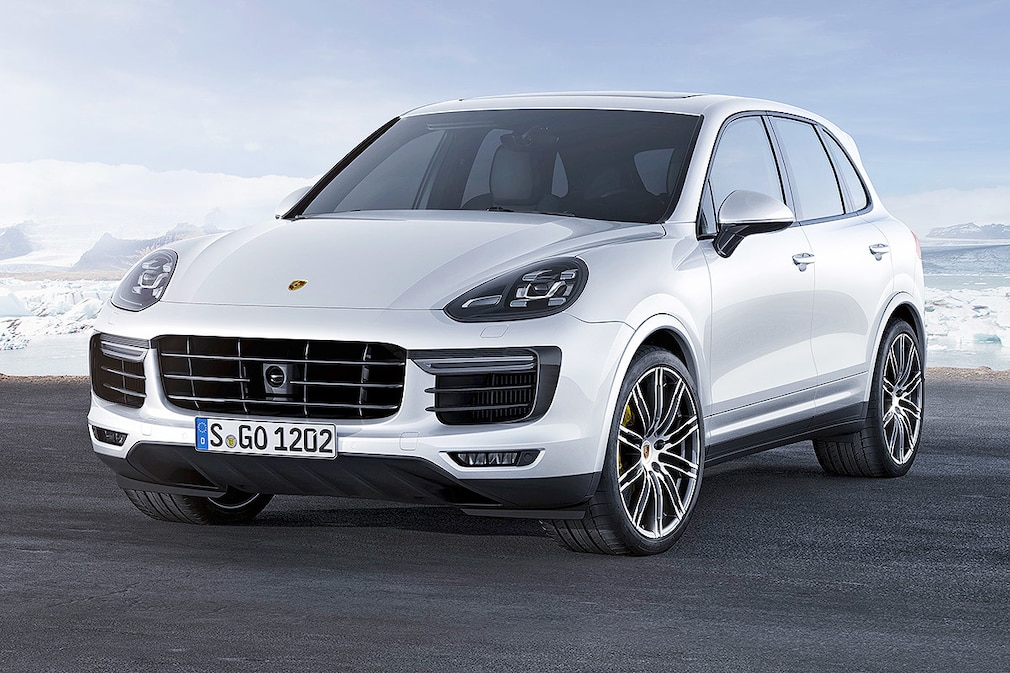 Porsche Cayenne Turbo S Frontansicht