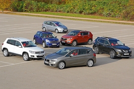 Sechs Autotypen für Senioren