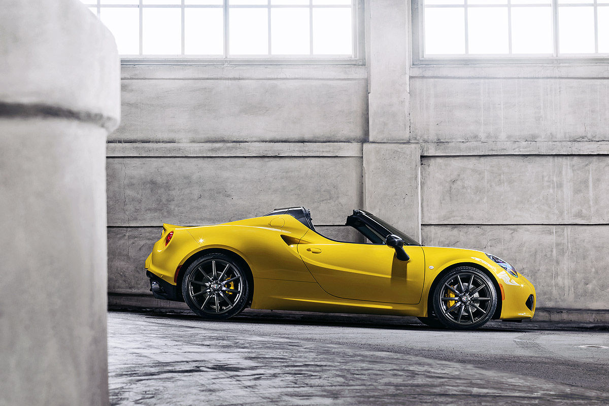 Alfa Romeo 4c Spider Vorstellung Und Preis Bilder
