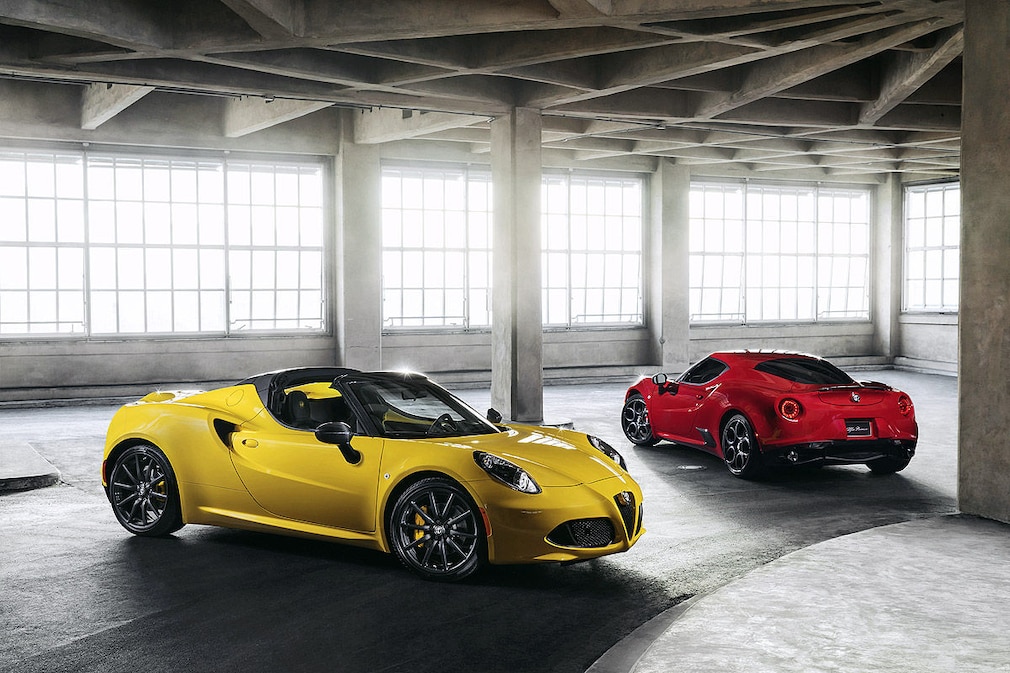 Alfa Romeo 4C Spider und Coupé