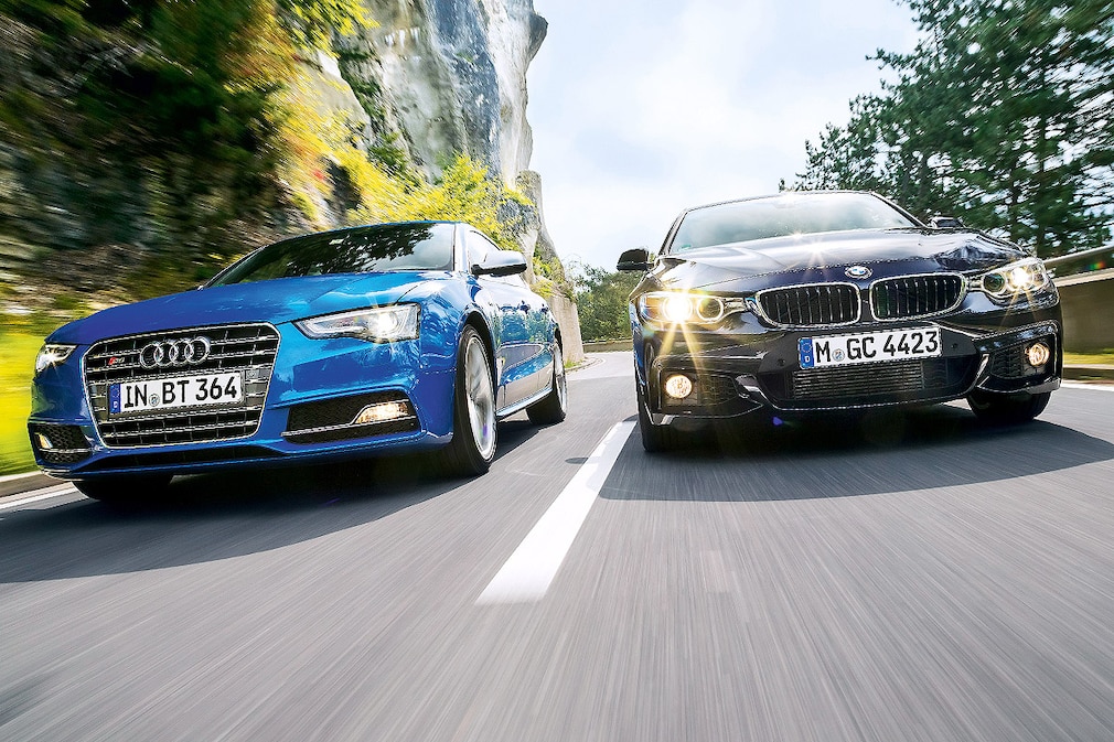 Audi S5 Sportback BMW 4er Gran Coupé