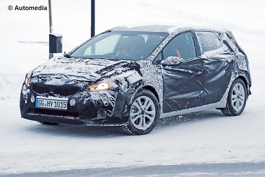 Kia cee'd Facelift Erlkönig