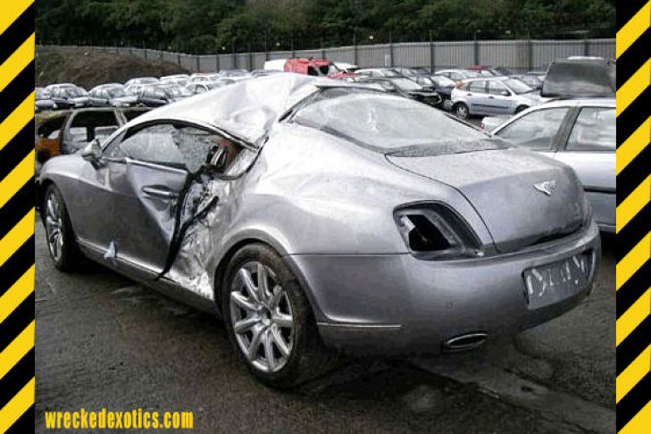 Supercar Crash Bentley Supercar Crash Bentley