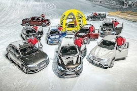 Audi A6 Allroad 3.0 TDI   Toyota RAV4 D4-D   Dodge Ram 1500 5.7 V8    Skoda Octavia Scout 2.0 TDI   Nissan Qashqai 4x4 1.6 dCi   Fiat Panda 4x4 Cross TwinAir   Jeep Cherokee 3.7 Trailhawk   Land Rover Defender   VW T5 Multivan 4Motion TDI    BMW X4 35d