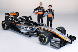 Force India VJM08 Saison 2015