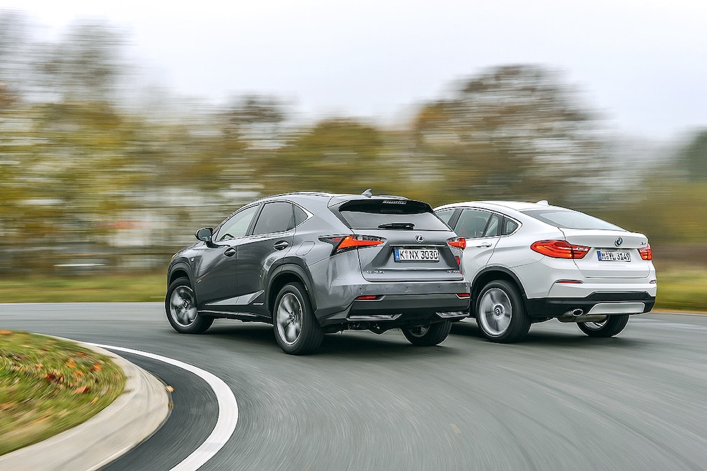 Lexus NX BMW X4