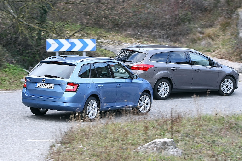 Skoda Fabia Combi Ford Focus Turnier