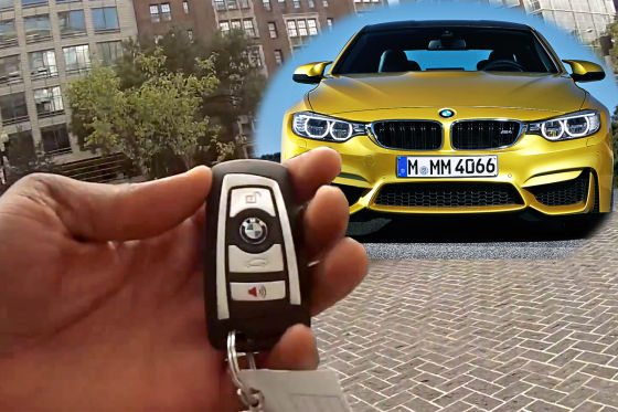 BMW M4: Witziges Video eines Einparkservice-Mitarbeiters - AUTO BILD
