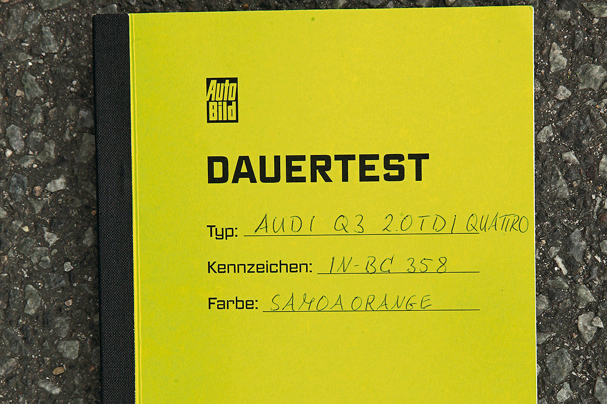 Audi Q3, AUTO BILD-Dauertest