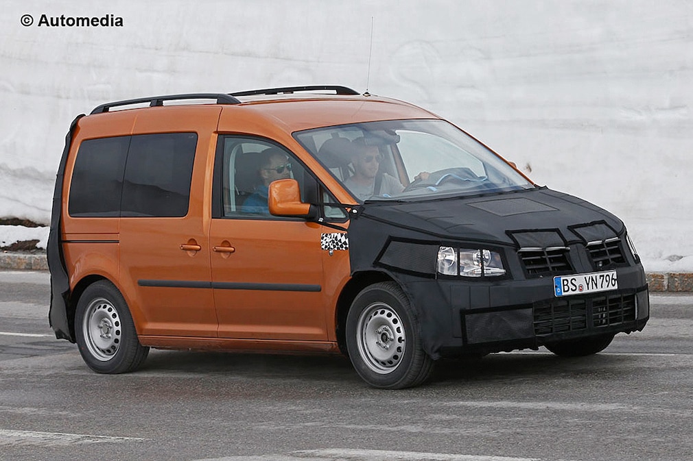 VW Caddy (2015): Erlkönig