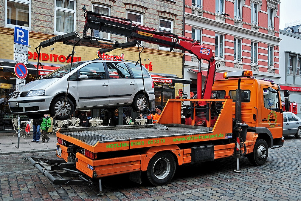 Lassen Sie sich nicht abzocken - Abschleppen