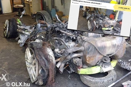 Gecrashter Huracan steht zum Verkauf