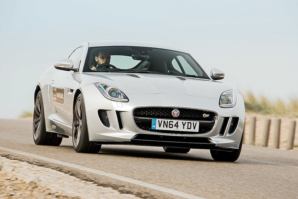 Jaguar F-Type mit Handschaltung