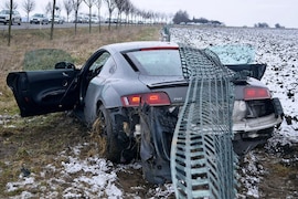 Audi R8 bei Probefahrt gecrasht