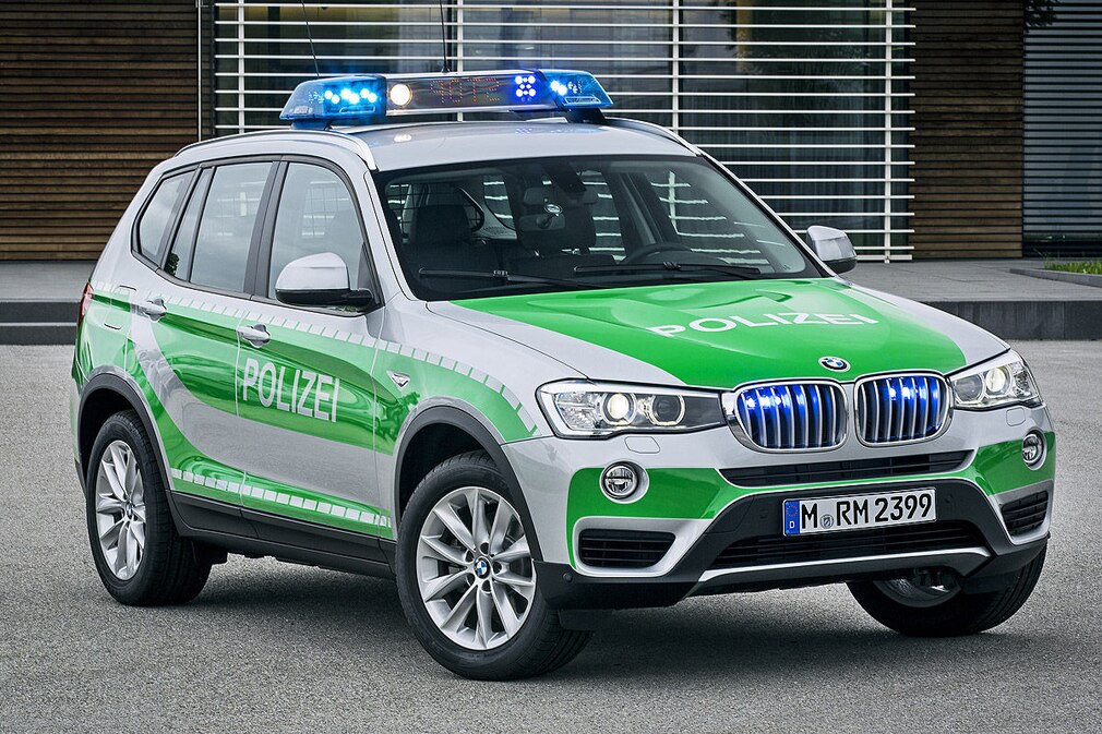 BMW X3 Polizei