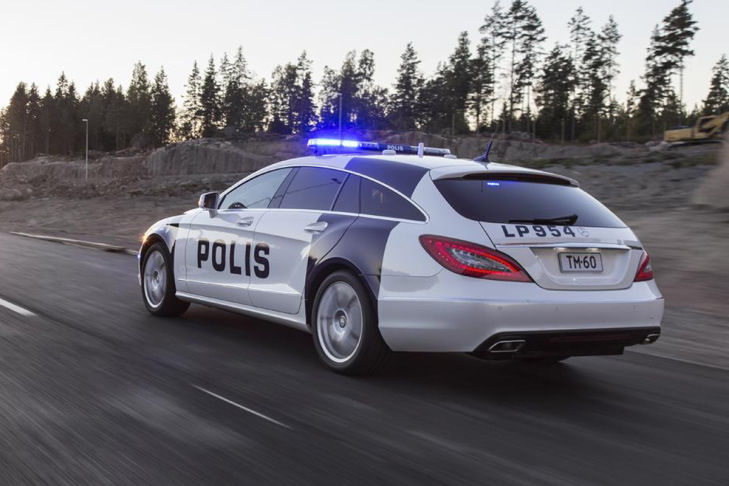 Mercedes CLS Polizei Mercedes CLS Polizei