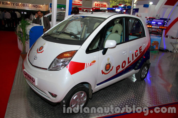 Tata Nano Polizei Tata Nano Polizei