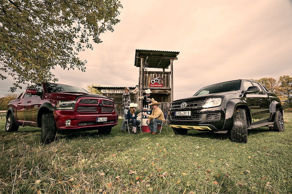 AEC Dodge RAM 1500 5.7 Hemi   MTM VW Amarok V8 Passion