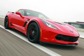 Corvette Z06 rot Frontansicht