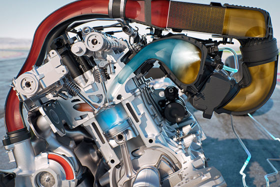 BMW M4-Motor mit Wassereinspritzung