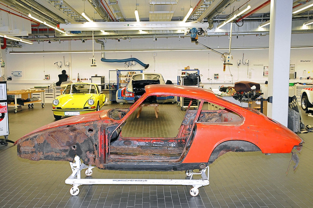 901-Fund in Brandenburg: Der Porsche aus der Scheune