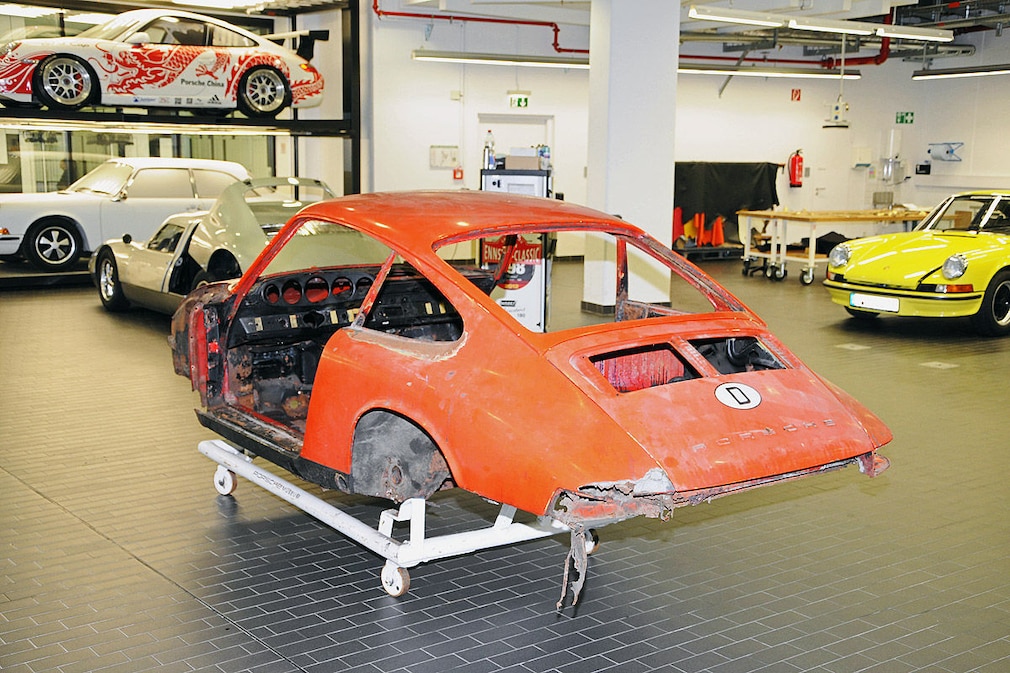 901-Fund in Brandenburg: Der Porsche aus der Scheune