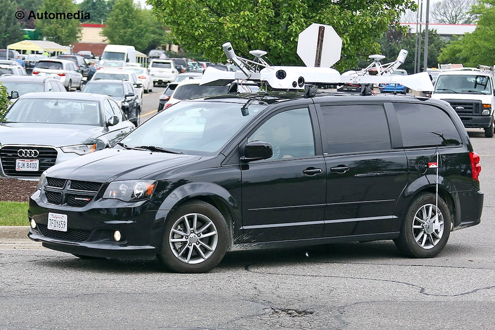 Erlkönig Dodge Grand Caravan Apple’s “Project Titan”