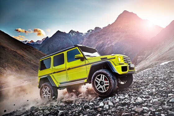 Mercedes G 500 4x4² Studie