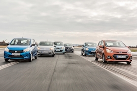 Sechs Kleinwagen im Test