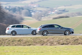Seat Leon ST Cupra Mercedes CLA 45 AMG Shooting Brake