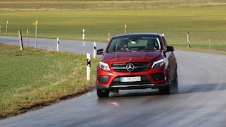 Erste Mitfahrt im AMG SUV Coupé