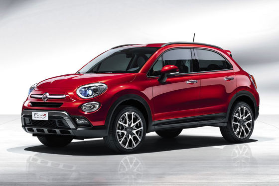 Fiat 500X Seitenansicht