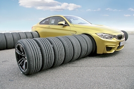 BMW M4, Sommerreifen
