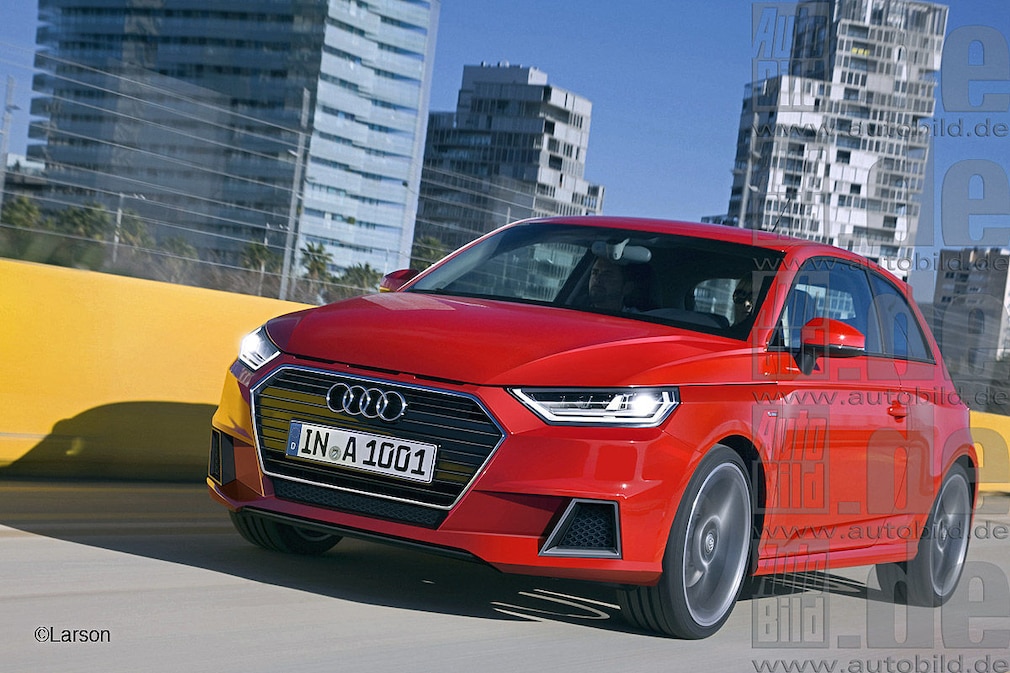 Audi A1 Illustration