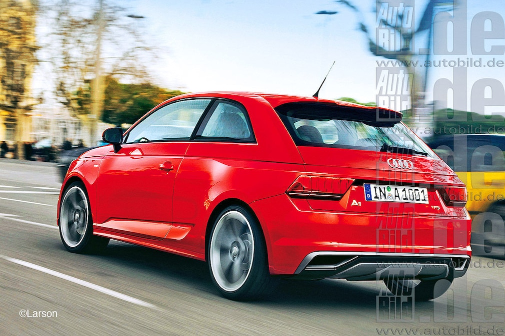Audi A1 Illustration