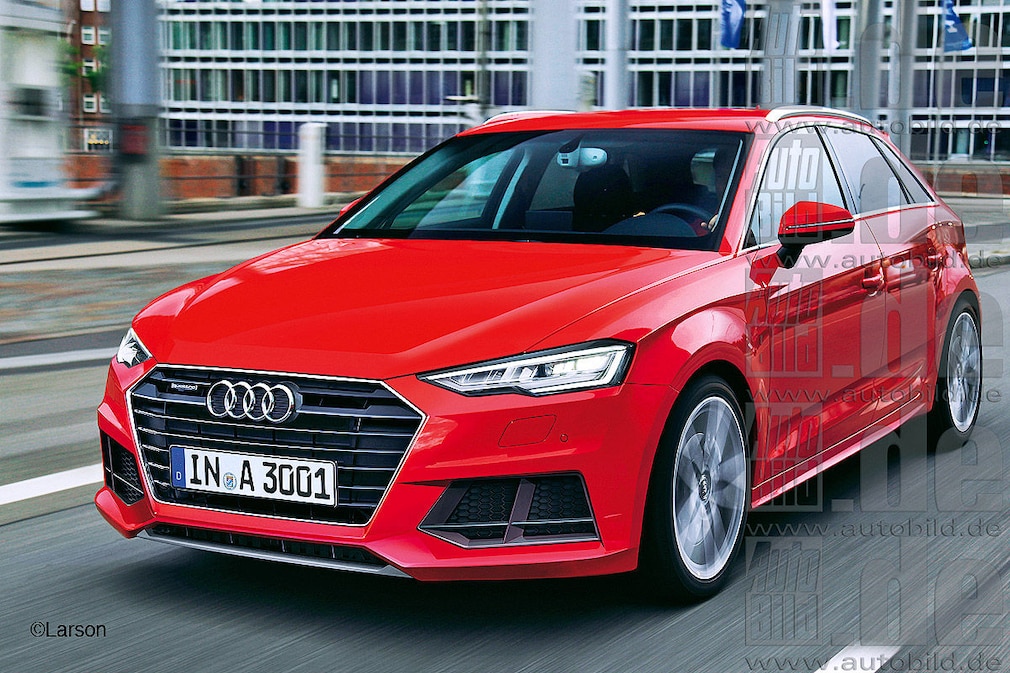 Audi A3 Sportback Illustration