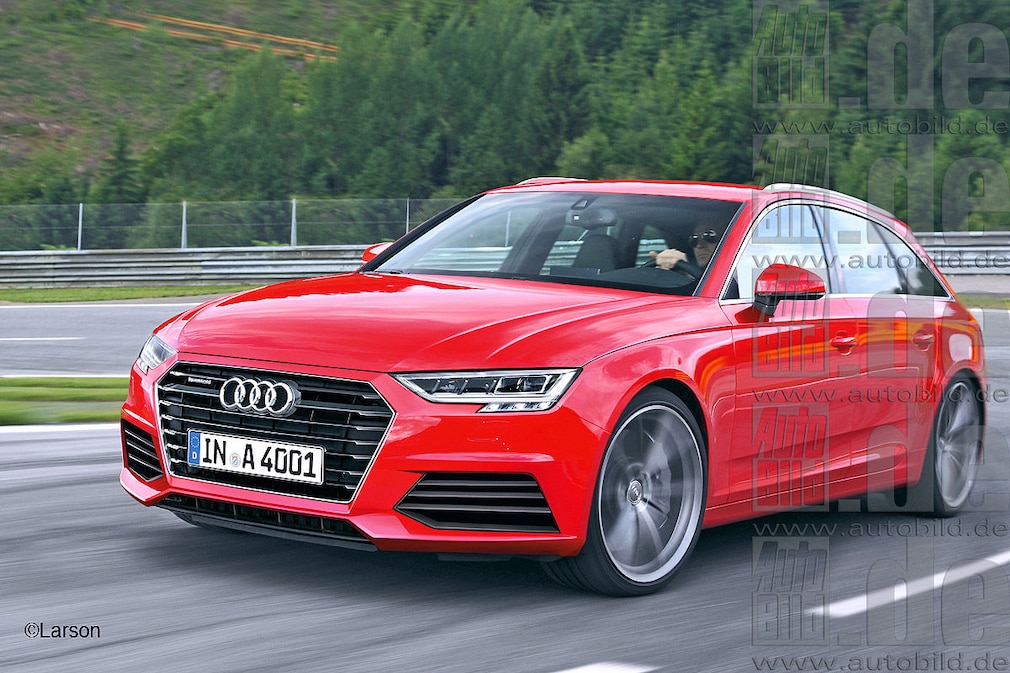 Audi A4 Avant Illustration