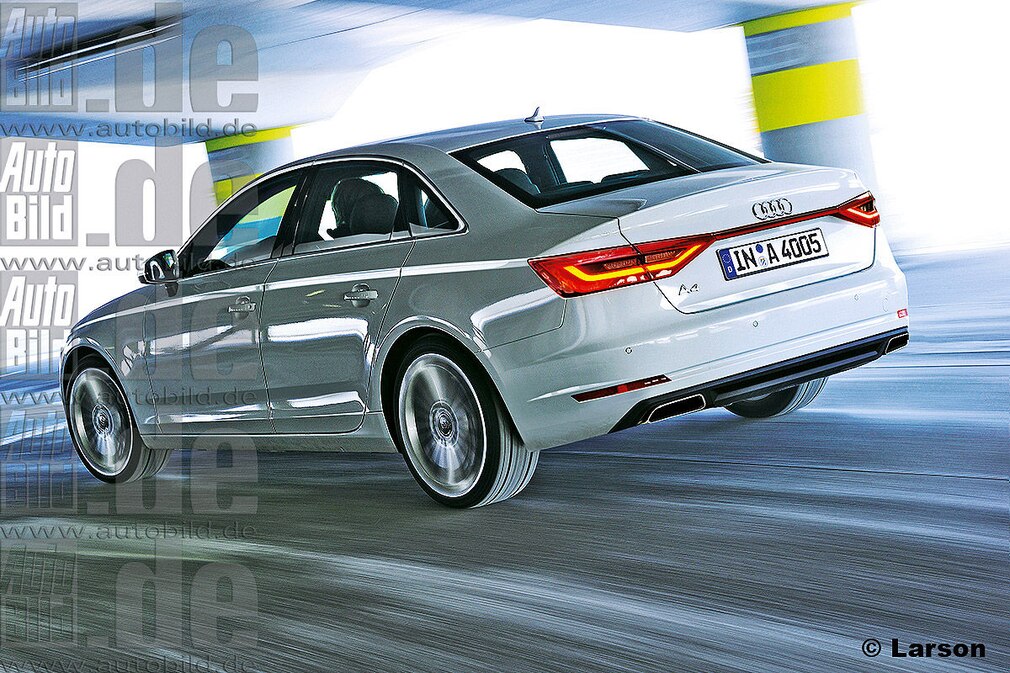 Audi A4 Illustration