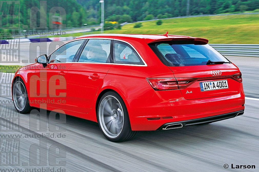 Audi A4 Illustration