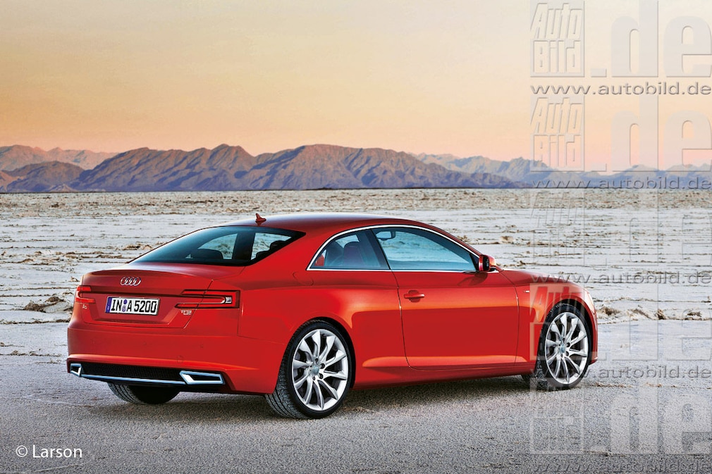 Audi A5 Illustration
