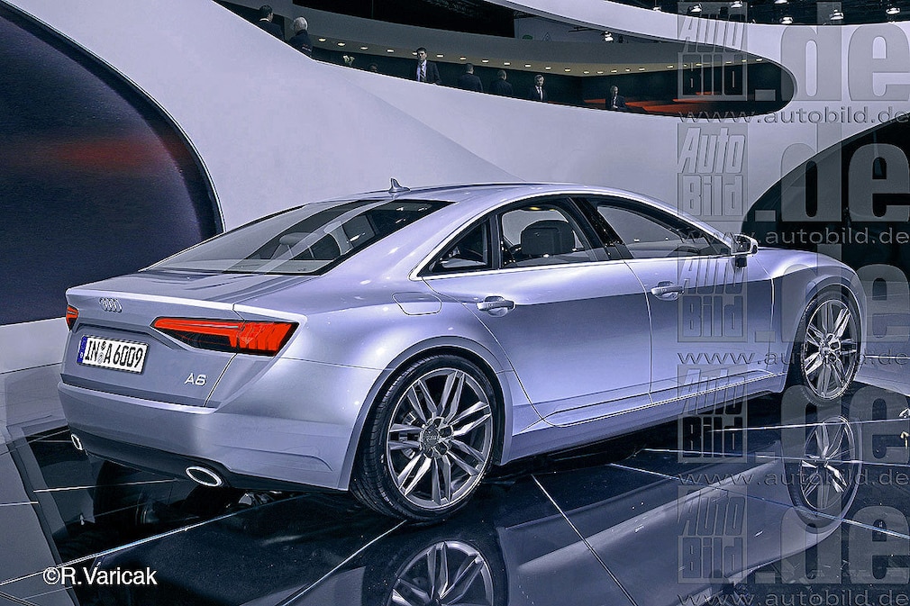 Audi A6 Illustration