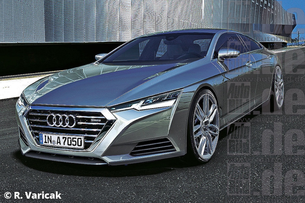 Audi A7 Illustration