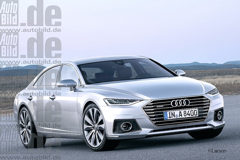 Audi A8 Illustration