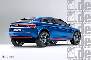 Audi Q6 eTron Illustration