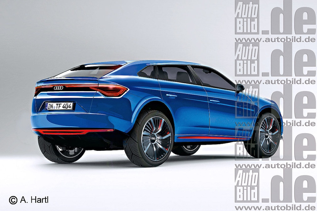 Audi Q6 eTron Illustration