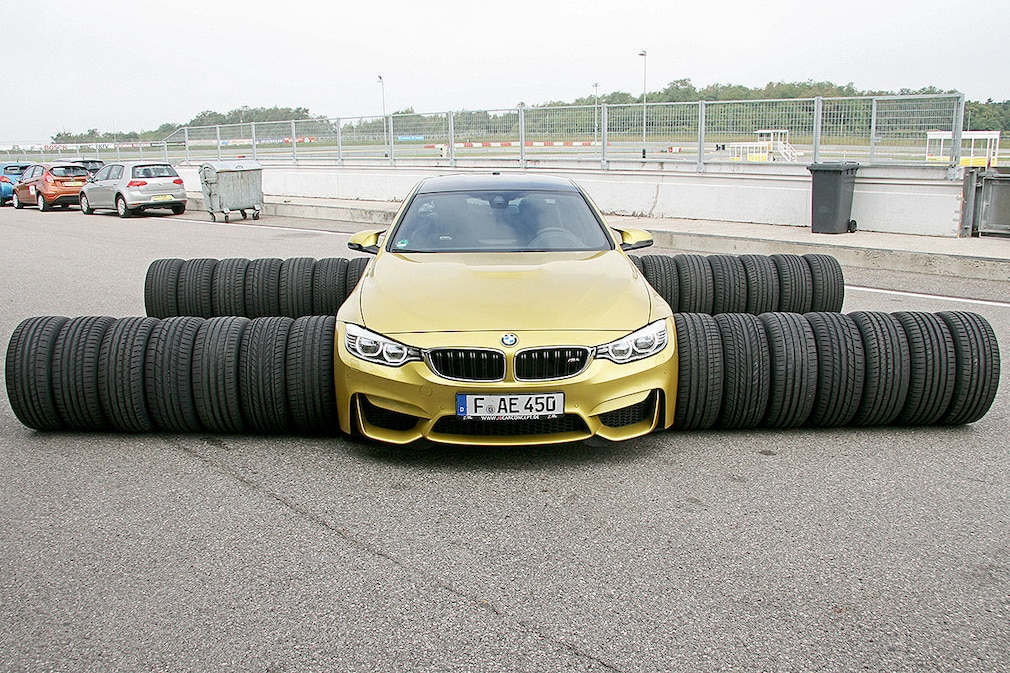 BMW M4, Sommerreifen-Test