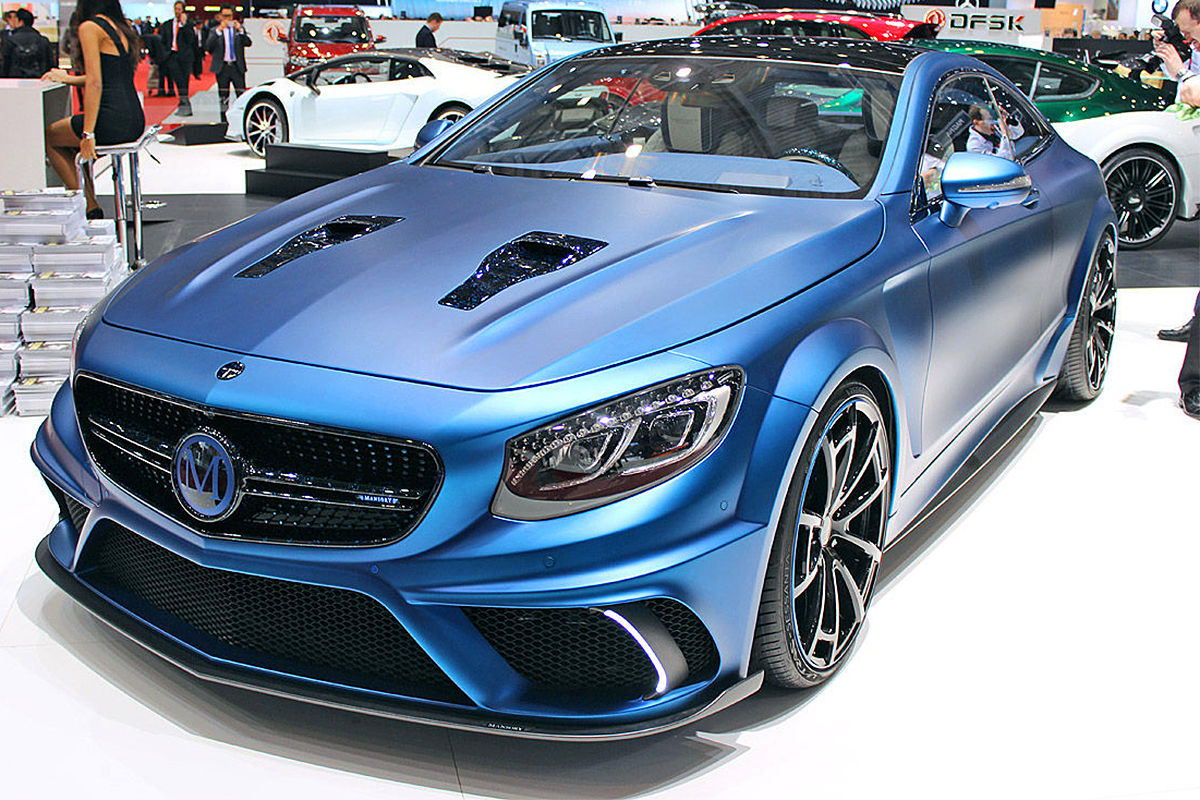 S 63 Amg Coupe Diamond Edition Von Mansory Bilder Autobild De