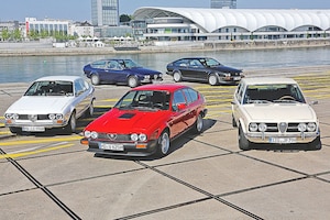 Alfa Romeo Alfetta GT 1.8    Alfa Romeo Alfetta GTV 2000    Alfa Romeo GTV 6 2.5    Alfa Romeo Alfetta GTV 2.0  Alfa Romeo Alfetta 2000 Avorio