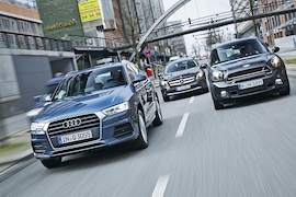 Audi Q3 Mercedes GLA Mini Countryman