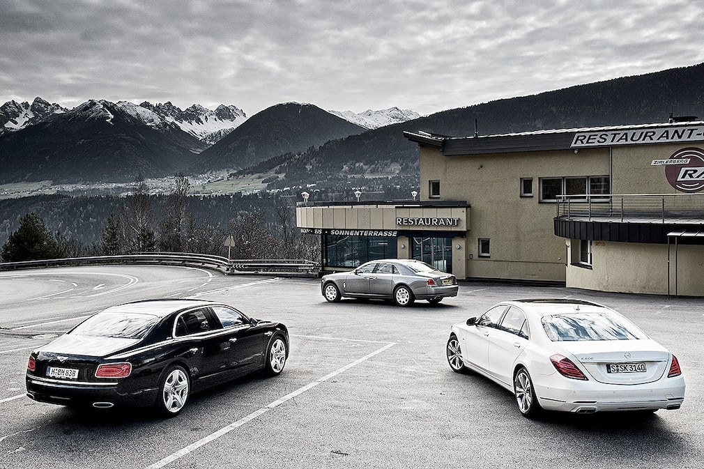 Bentley Flying Spur W12 Rolls Royce Ghost Series II Mercedes Benz S600